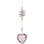 C450 Crystal Heart Suncatchers - pink-2
