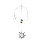 C312-3 Crystal Rainbow Mobiles (Sun, Moon & Star) - chakra-4