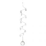C314 Crystal Spiral Mobiles - Large - clear-3 - butterfly-4