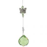 C315B Butterfly Crystals - light-green