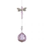 C315D Dragonfly Crystals - pink-2