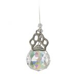 C370 Pewter Charm Crystals - dog-paw