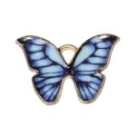 C640 Colourful Butterflies - blue